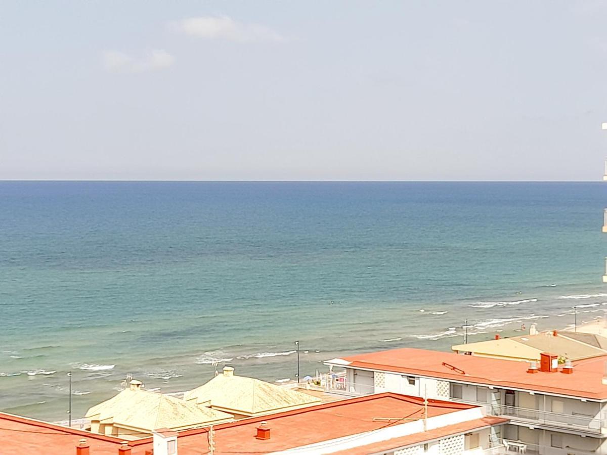 Apartamento Vistas Al Mar, 11 Planta, 50M Playa!! Miramar Exterior foto