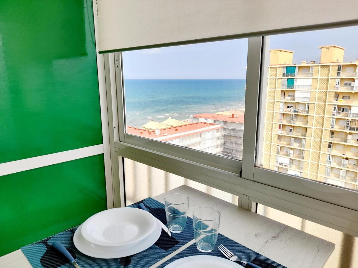 Apartamento Vistas Al Mar, 11 Planta, 50M Playa!! Miramar Exterior foto